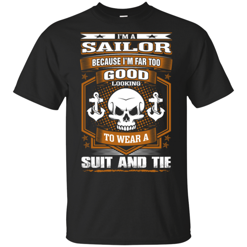 Sailor Far Too Good Looking Wear Suit Tie