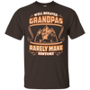 Grandpa Rare Make History Snowmobile T-Shirt