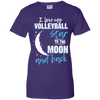 Volleyball Mom To The Moon An Back