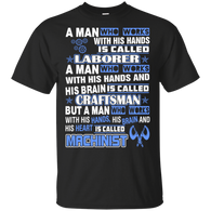 Man Work With Hands Brain Heart Machinist
