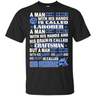 Man Work With Hands Brain Heart Car Mechanic