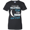 Volleyball Mom To The Moon An Back