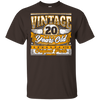 Funny 20th Birthday Vintage 20 Years Old