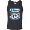 I Swim Because It Keeps Me Sane Swimming