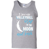 Volleyball Mom To The Moon An Back