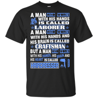 Man Work With Hands Brain Heart Called Hairdresser
