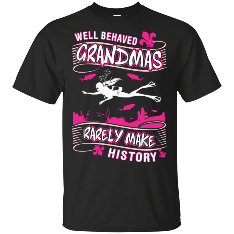 Grandma Rare Make History Scuba Dive
