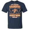 Grandpa Rare Make History Snowmobile T-Shirt