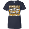 Funny 24th Birthday Vintage 24 Years Old