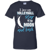 Volleyball Mom To The Moon An Back