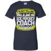 Funny Ice Hockey Coach My Ice Hockey Coach Voice T-Shirt