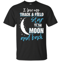 Track Field Mom To The Moon An Back