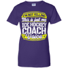 Funny Ice Hockey Coach My Ice Hockey Coach Voice T-Shirt