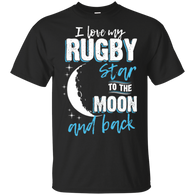 Rugby Mom To The Moon An Back