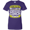 Funny Gymnastics Coach My Gymnastics Coach Voice T-Shirt
