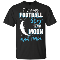 Football Mom To The Moon An Back
