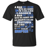 Man Work With Hands Brain Heart Drafter