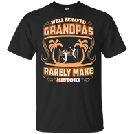Grandpa Make History Beach Volleyball T-Shirt