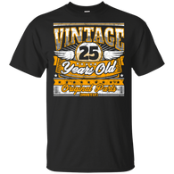 Funny 25th Birthday Vintage 25 Years Old