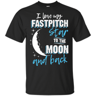 Fastpitch Mom To The Moon An Back