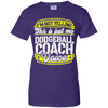 Funny Dodgeball Coach My Dodgeball Coach Voice T-Shirt