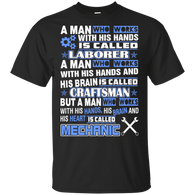 Man Work With Hands Brain Heart Mechanic