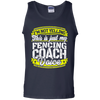 Funny Fencing Coach My Fencing Coach Voice T-Shirt