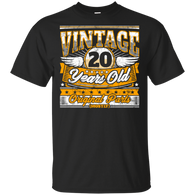 Funny 20th Birthday Vintage 20 Years Old