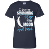 Swimming Mom To The Moon An Back